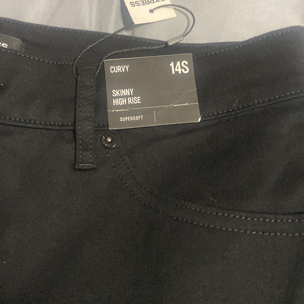 NWT Express Black Skinny Jeans